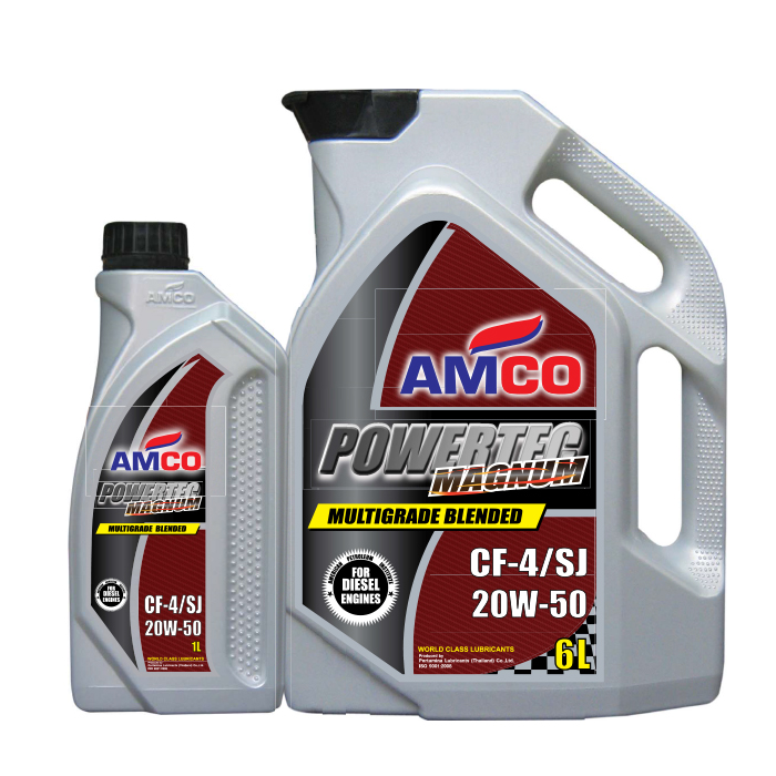 Amco Powertec Magnum CF-4:SJ 20W-50 Diesel Engine oil Premium Quality