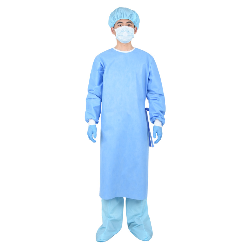 Disposable Surgical Gowns Manufacturer Surgical Gowns Level 3 40G Ultrasonic Seam Level 4 Surgical Gown