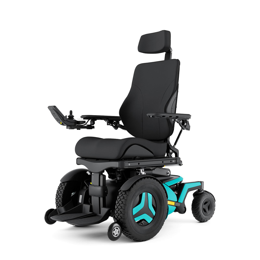 portable folding electric wheelchair